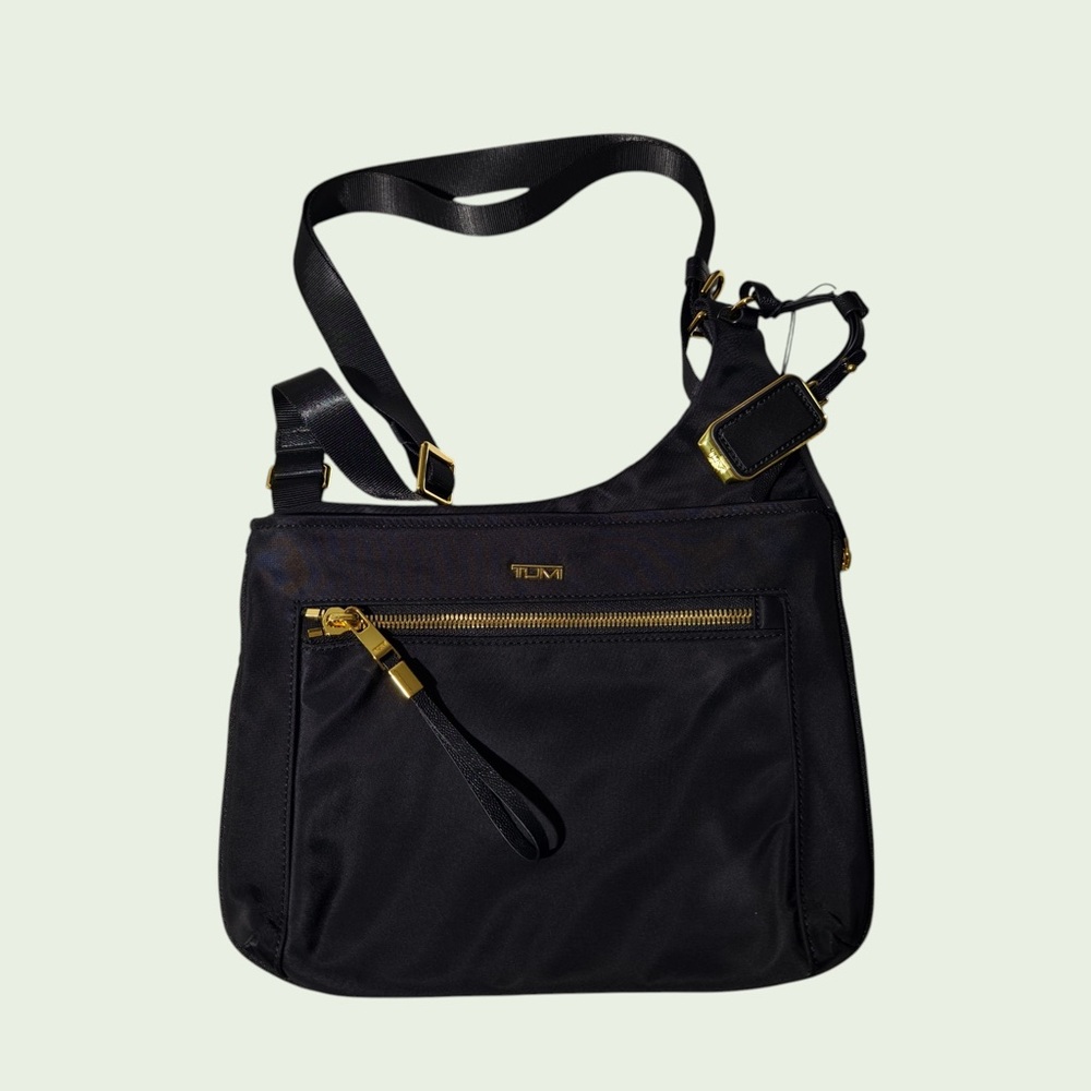 🌺 Tumi Alpha Bravo Black Women's Crossbody Bag
